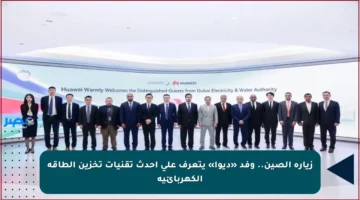 زيارة الصين.. وفد «ديوا» يتعرف على أحدث تقنيات تخزين الطاقة الكهربائية